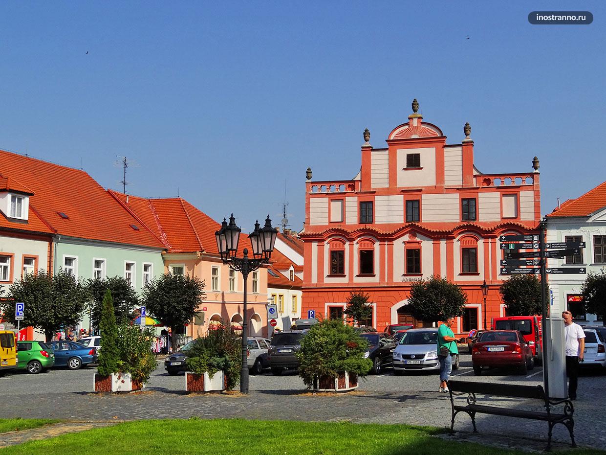 Архитектура города Писек в Чехии