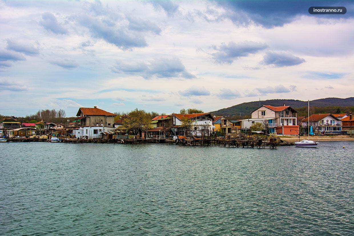 Болгарская рыбная деревня на Черном море