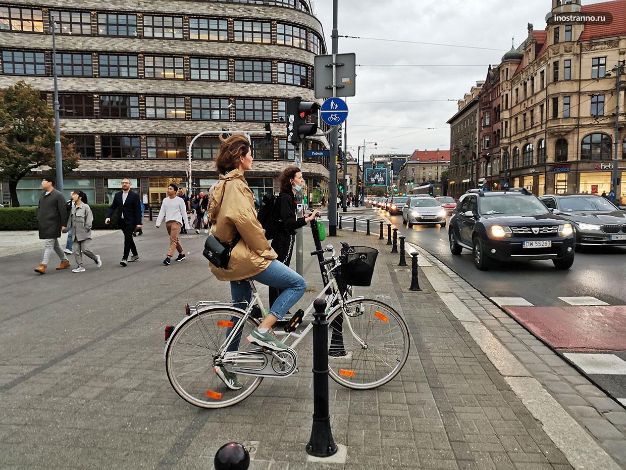 Прокат велосипедов в Польше