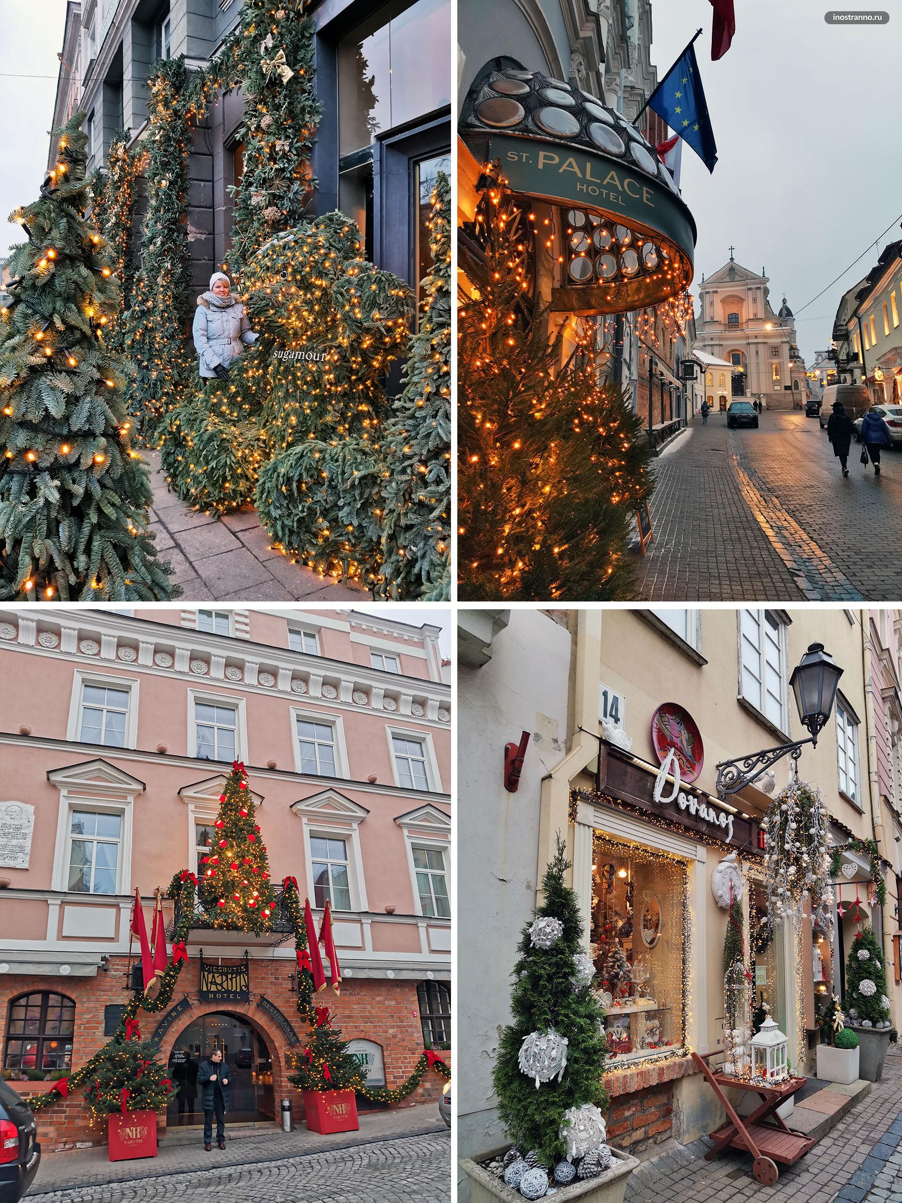 Как украшают Европу на Рождество
