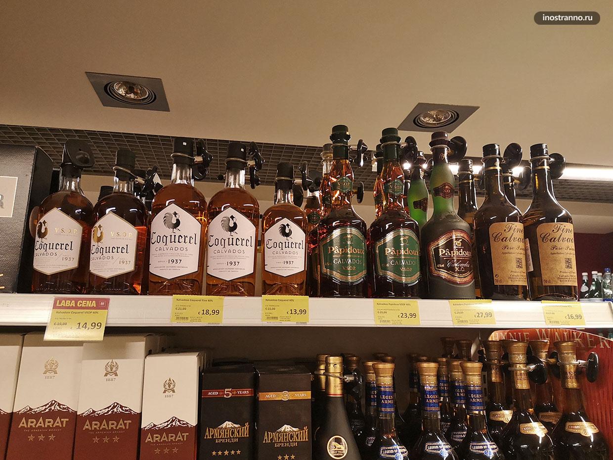 Алкоголь в Риге и Латвии цены