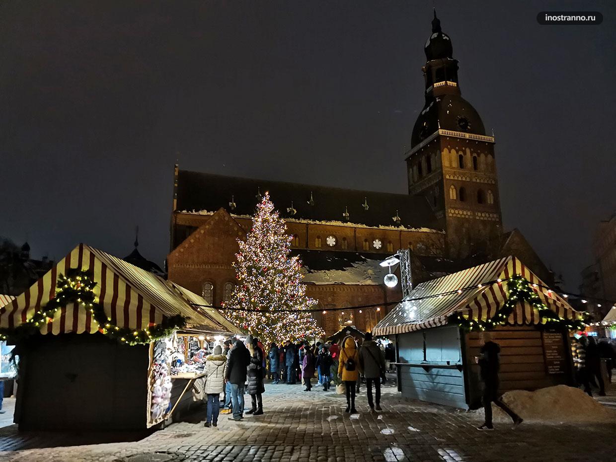 Рождественский базар в Латвии