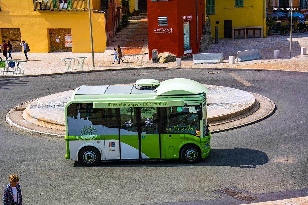 Автобус Ментоны